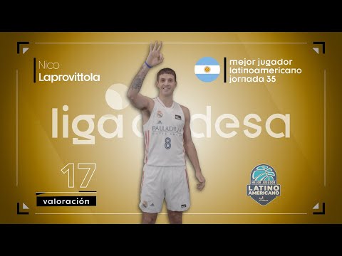 Laprovittola, Jugador Latinoamericano Jornada 35