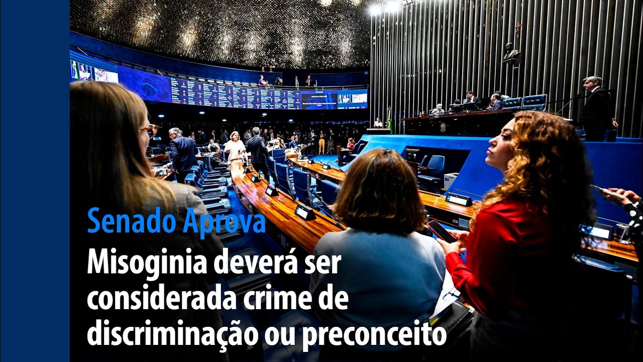 Misoginia será crime de discriminação ou preconceito — Senado Notícias Misoginia será crime de discriminação ou preconceito — Senado Notícias