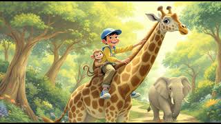 מסע מדהים בג'ונגל! 🐘🐒🐆 נכיר את חיות הפרא – סרטון לימודי לילדים