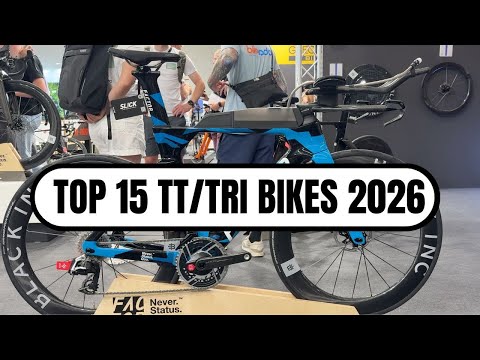 TOP 15  BEST NEW TT & TRIATHLON BIKES for 2026 from the EUROBIKE 2025 in detail [4K]