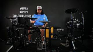 Video thumbnail for yamaha dtx532k electronic drum kit vs alesis dm10 studio electronic drum kit by ジョナサン上田