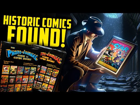 We Uncovered Comic Book HISTORY! | Straight from the Gerber Photo-Journals
