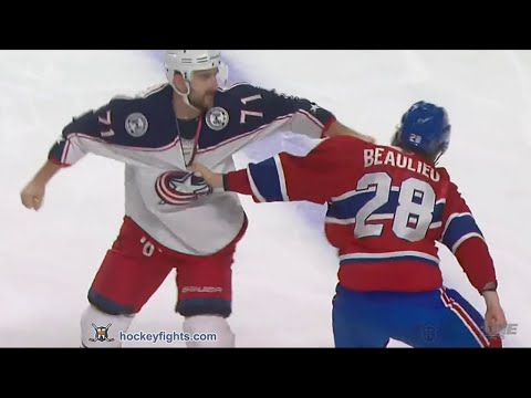 Nick Foligno vs Nathan Beaulieu