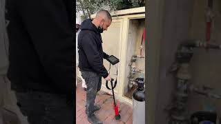 Water leak detection | Sniffer430 tracer gas leak detector