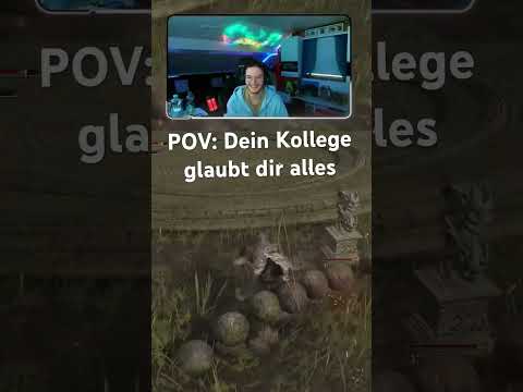 Wenn dein Kollege dir auch wirklich alles glaubt 🤦🏻‍♂️