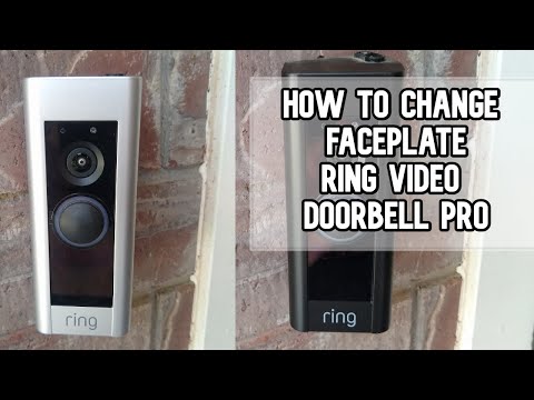 Ring Doorbell Faceplate Removal