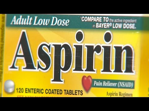 Doctors recommend aspirin to prevent cancer, heart issues