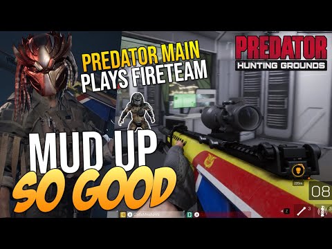 Predator Hunting Grounds PREDATOR MAIN Plays Fireteam Overpowered? MUD UP PERKS are GOOD!!