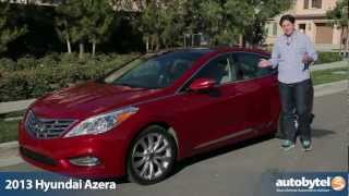 2013 Hyundai Azera Test Drive & Full Size Sedan Car Video Review