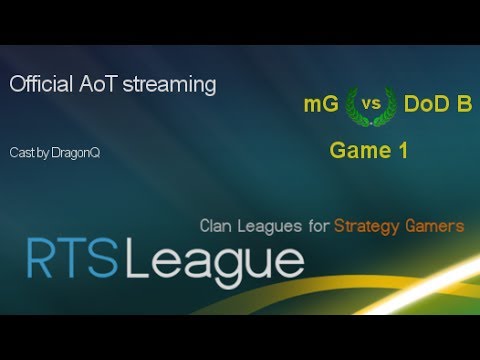 RTS League AoT S22: mG vs. DoD|B, Game 1