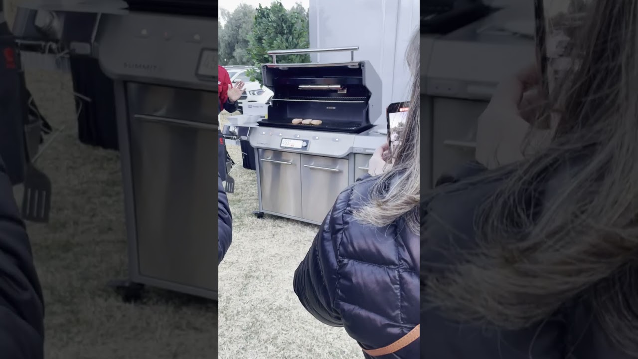 Look out summer! Here comes Weber's new smart grill! #shorts #webergrill #cooking #bbq #summer