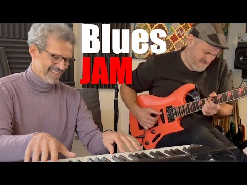Level 42's Mike Lindup and Alex Hutchings - Evolving Blues Jam