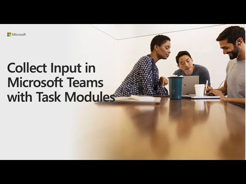 Collect Input in Microsoft Teams with Task Modules