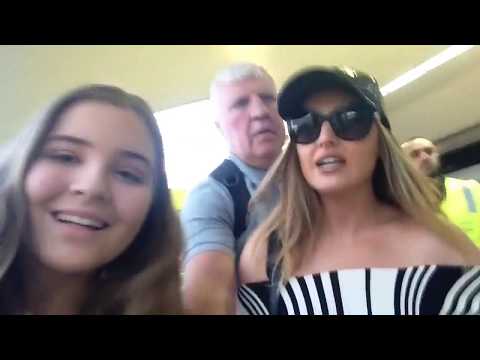 MEETING PERRIE AT THE AIRPORT