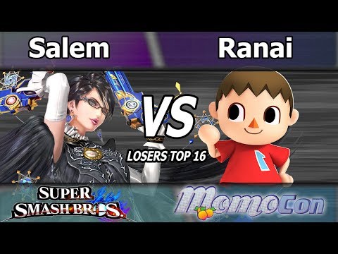 MVG|Salem (Bayonetta) vs. 2GG|Ranai (Villager) - Wii U Losers Top 16 - Momocon 2017