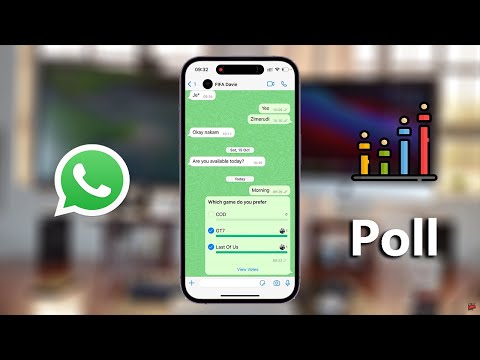 WhatsApp group polls UI in iOS beta