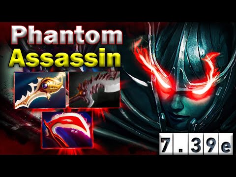 Insane One Shot Burst Phantom Assassin🔥🔥37Kills Divine + Desolator in 7.39e Patch Dota 2
