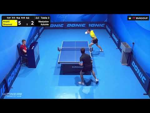 18:50 Andrii Shamrai - Vladyslav Kaluhin 13.09.2023 TT Euro.Cup Ukraine Star. Table 3