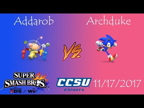 Winter WonderLANd Smash 4 - Addarob (Olimar) vs Archduke (Sonic)