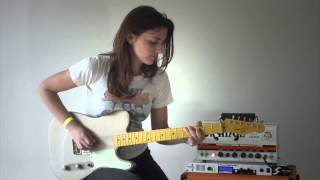 Playing my new Telecaster by Southern Belle Guitars