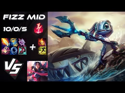 MID Fizz vs Irelia - NA Challenger Patch 26.2
