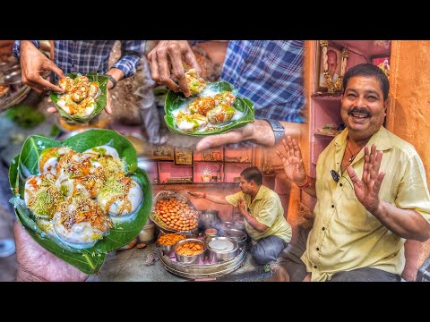 O Padam Chaat Corner mais famoso da Índia | Golgappa recheado | Street Food India
