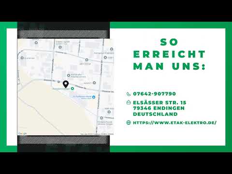 ETAK GmbH Elektro-Technisches-Arbeits-Kollektiv YouTube-Vdeominiatur 6