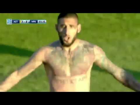 Kerem Bulut's first goal for Iraklis Fc