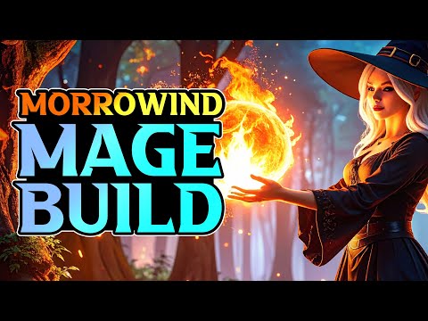 MAGE Build Morrowind Gameplay Part 1 - Morrowind Remaster (With Mods 2025) - OpenMW Graphic Overhaul