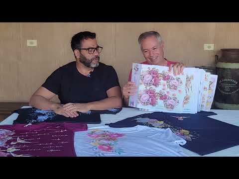 Customização de roupas com Adesivo Termocolante Luis Moreira