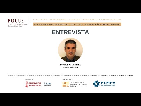 Entrevista a Toms Martnez | Focus Pyme L'Alacant, Marina Baixa y Marina Alta 2023[;;;][;;;]