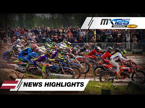 News Highlights EMX125 Presented by FMF Racing Race 2 | 2025 MXGP of Latvia