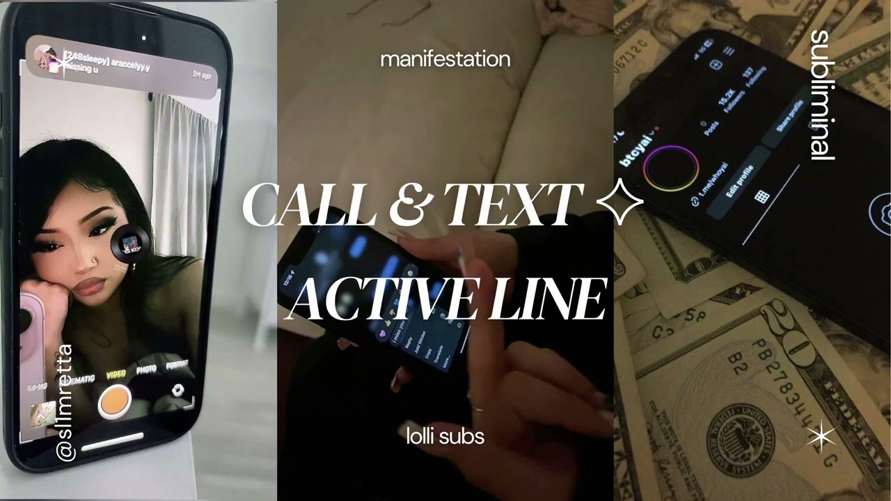 (2X MAX) CALL & TEXT ✧ ACTIVE LINE