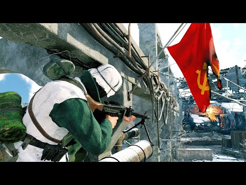 Wehrmacht vs Red Army - Tractor Plant - Battle of Stalingrad | Enlisted Gameplay