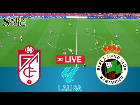 🔴 Live Granada CF vs Racing Santander | Spain La Liga 2 2026 | Full Match – Video Game Simulation