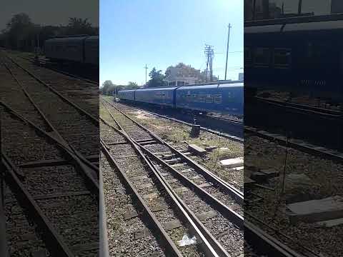 Salida Est. Sáenz Peña hacia Est. Santos Lugares (FCGSM 22-3-2026) #train #railway #railfan #tram