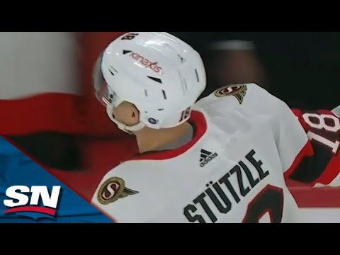 Senators' Claude Giroux And Tim Stutzle Combine For Two Goals In 52 seconds vs. Canadiens