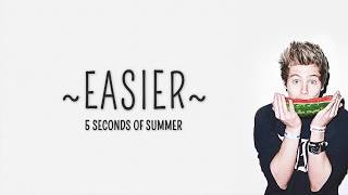 Download lagu 5 Seconds Of Summer - Easier Lyrics - EnterWholement mp3