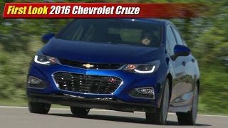 First Look: 2016 Chevrolet Cruze