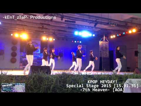 7th Heaven [AOA] on KPOP HEYDAY! Special Stage 2015