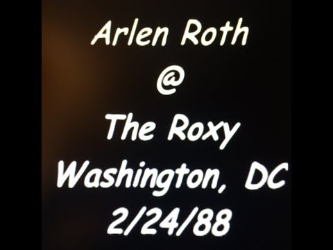 Arlen Roth at The Roxy - Wash DC 2-24-88