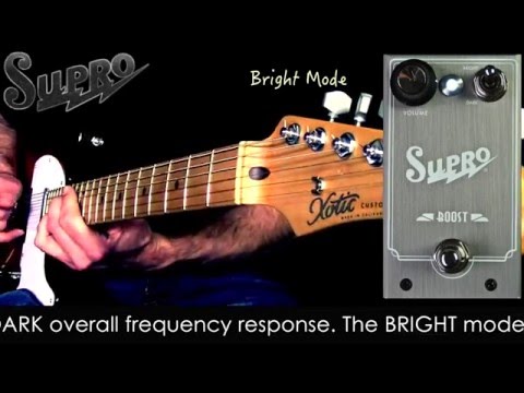 Supro 1303 "Boost" Pedal Official Demo by Mike Hermans