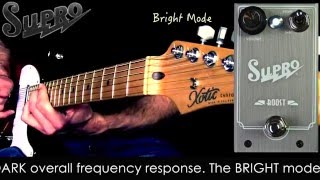 Video thumbnail for Supro 1303 "Boost" Pedal Official Demo by Mike Hermans by SuproUSA