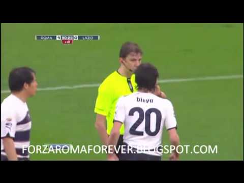 GUIDO DE ANGELIS rosica ROMA-LAZIO 2-0 13-03-2011.wmv
