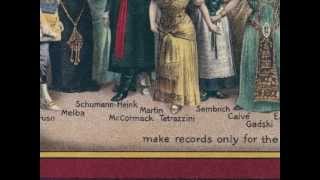 Caruso, Journet, Alda, Jacoby:   "Goodnight" Quartet from Martha (1912)