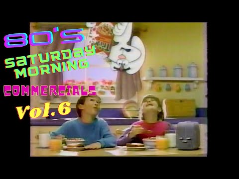 1980s Saturday Morning Cartoons Retro TV Commercials Vol. 6 (1986)