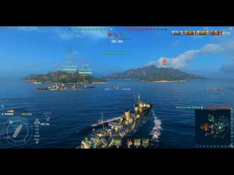 World of Warships 0.6.4.0: Fubuki Battle 05