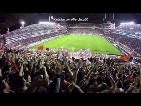 "Independiente 4-2 D. Iquique | la hinchada" Barra: La Barra del Rojo • Club: Independiente
