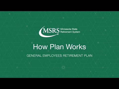 How Your MSRS General Employees Retirement Plan Works