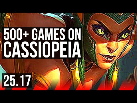 CASSIOPEIA vs VAYNE (TOP) | 500+ games | EUW Master | 25.17